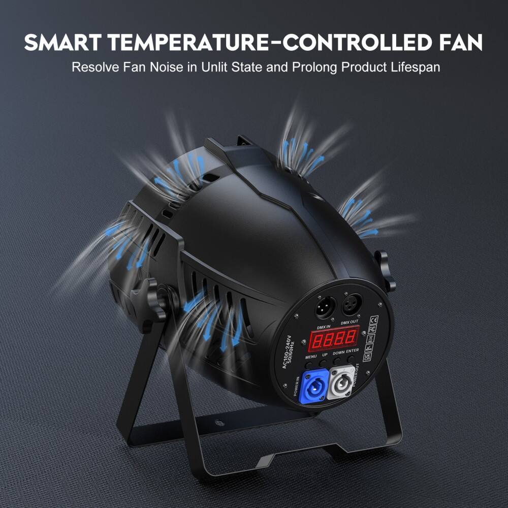 SMART TEMPERATURE-CONTROLLED FAN  
Resolve Fan Noise in Unlit State and Prolong Product Lifespan  

DX DeF E -MI I FC 88  
AC100-240V 50/60Hz  
DORN EN LP MEMU 1 PR ddiidus