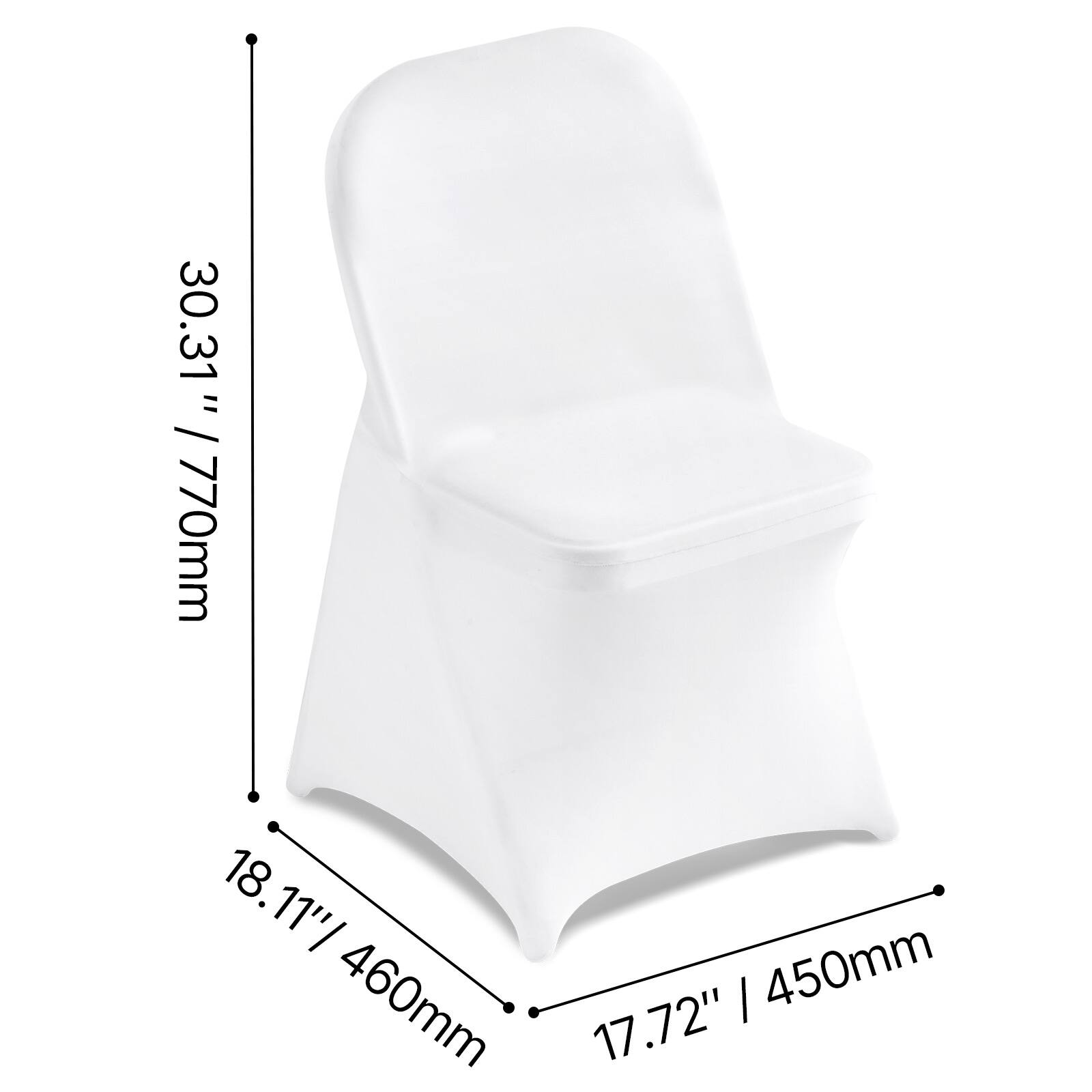 30.31" / 770mm  
18.11" / 460mm  
17.72" / 450mm