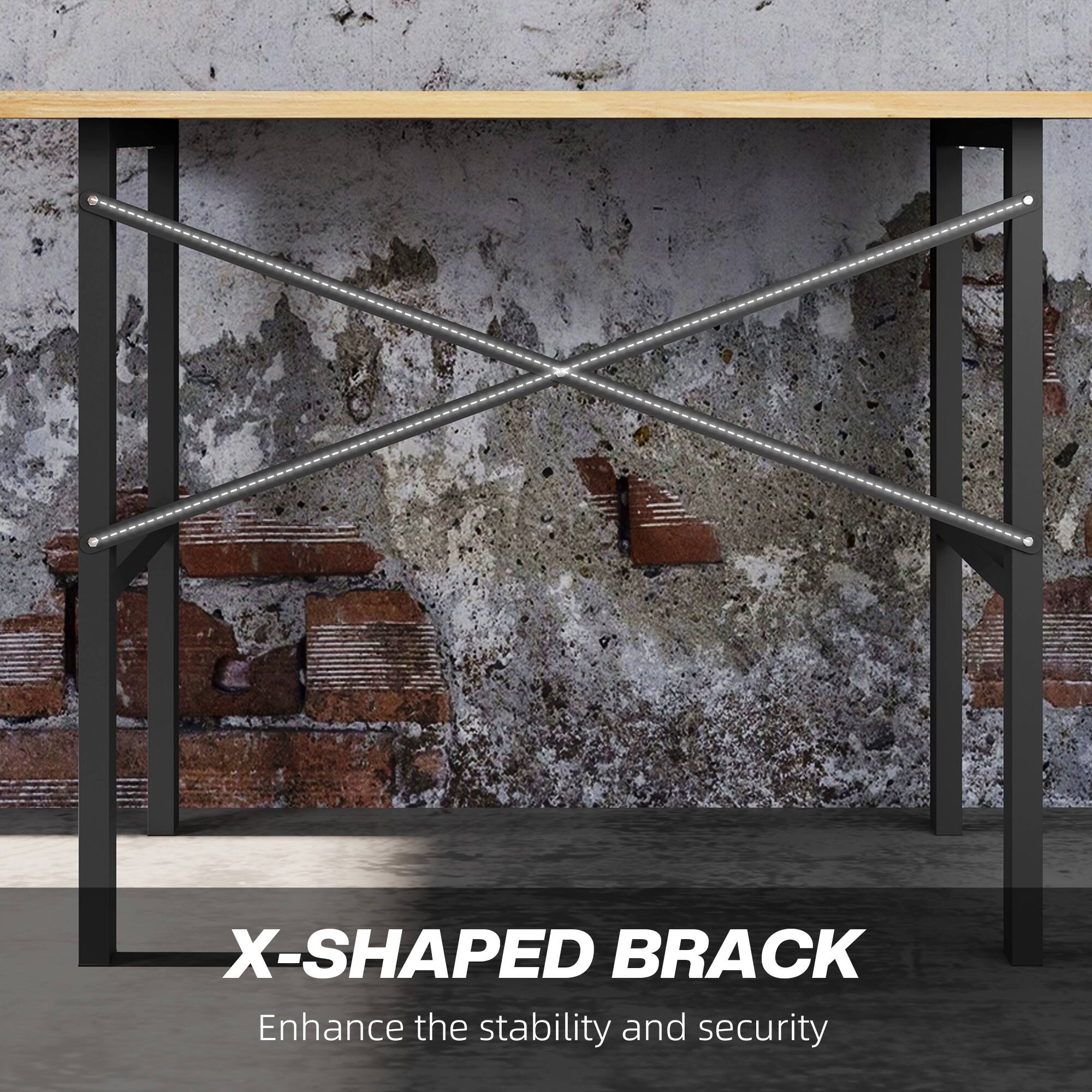 X-SHAPED BRACK  
Enhance the stability and security