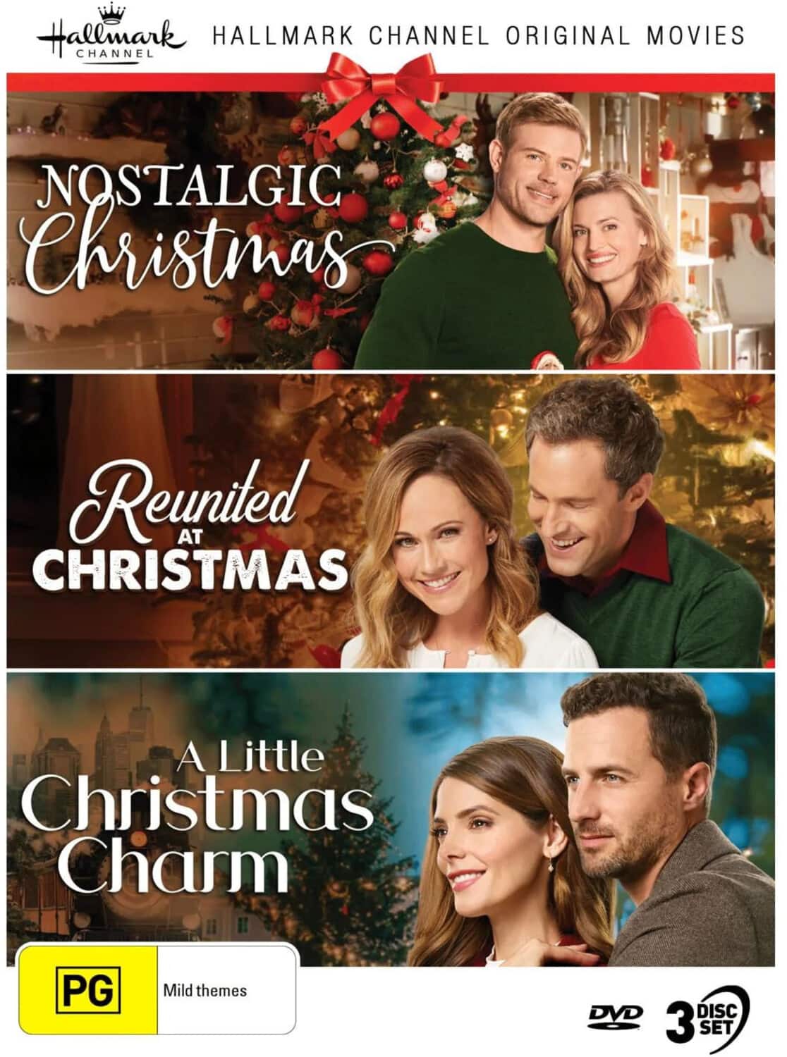 Hallmark Xmas Collection 31 (Nostalgic Christmas / Reunited At Christmas / A Little Christmas Charm) - NTSC/0 - DVD