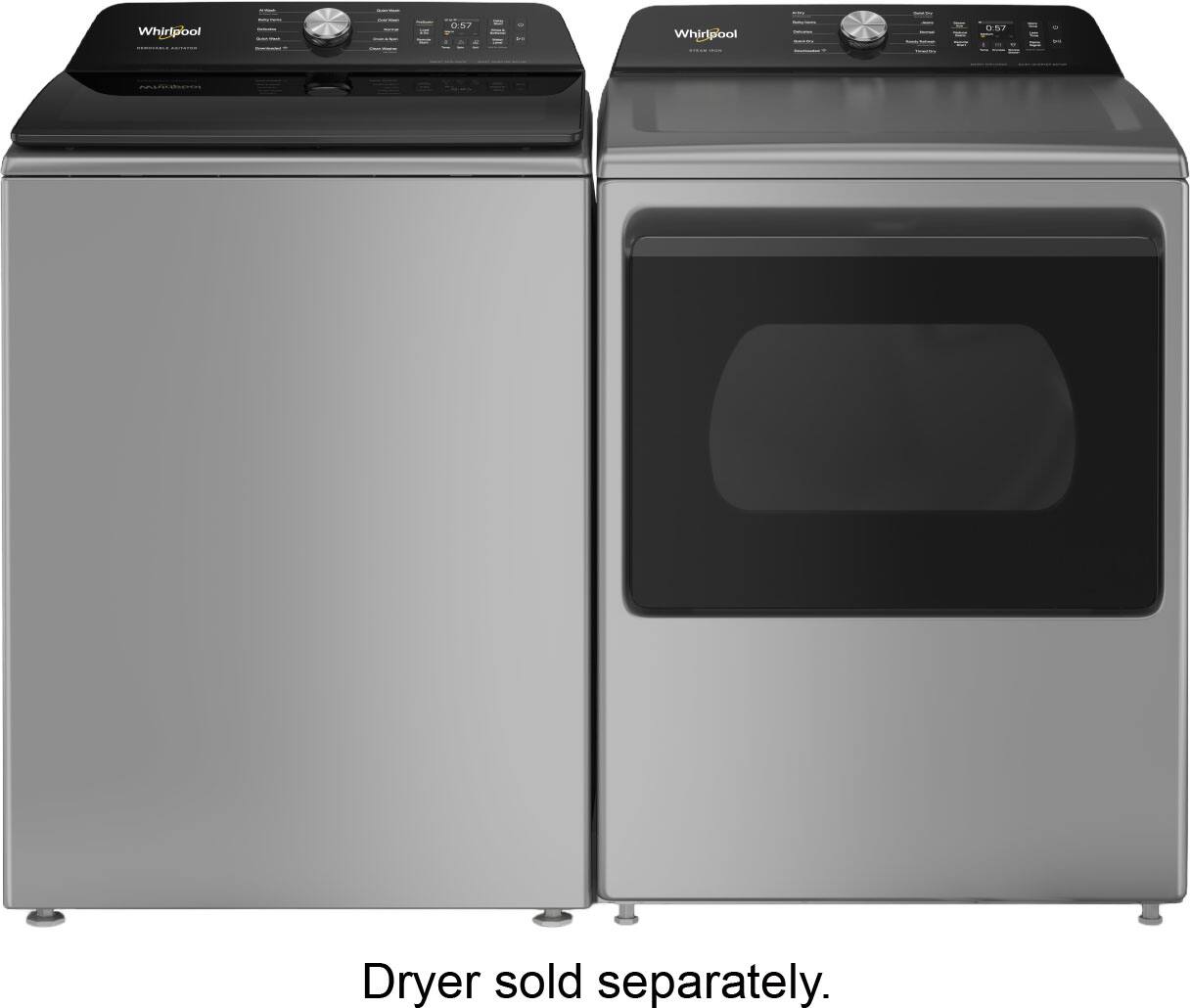 Whirlpool  
057  
Dryer sold separately.