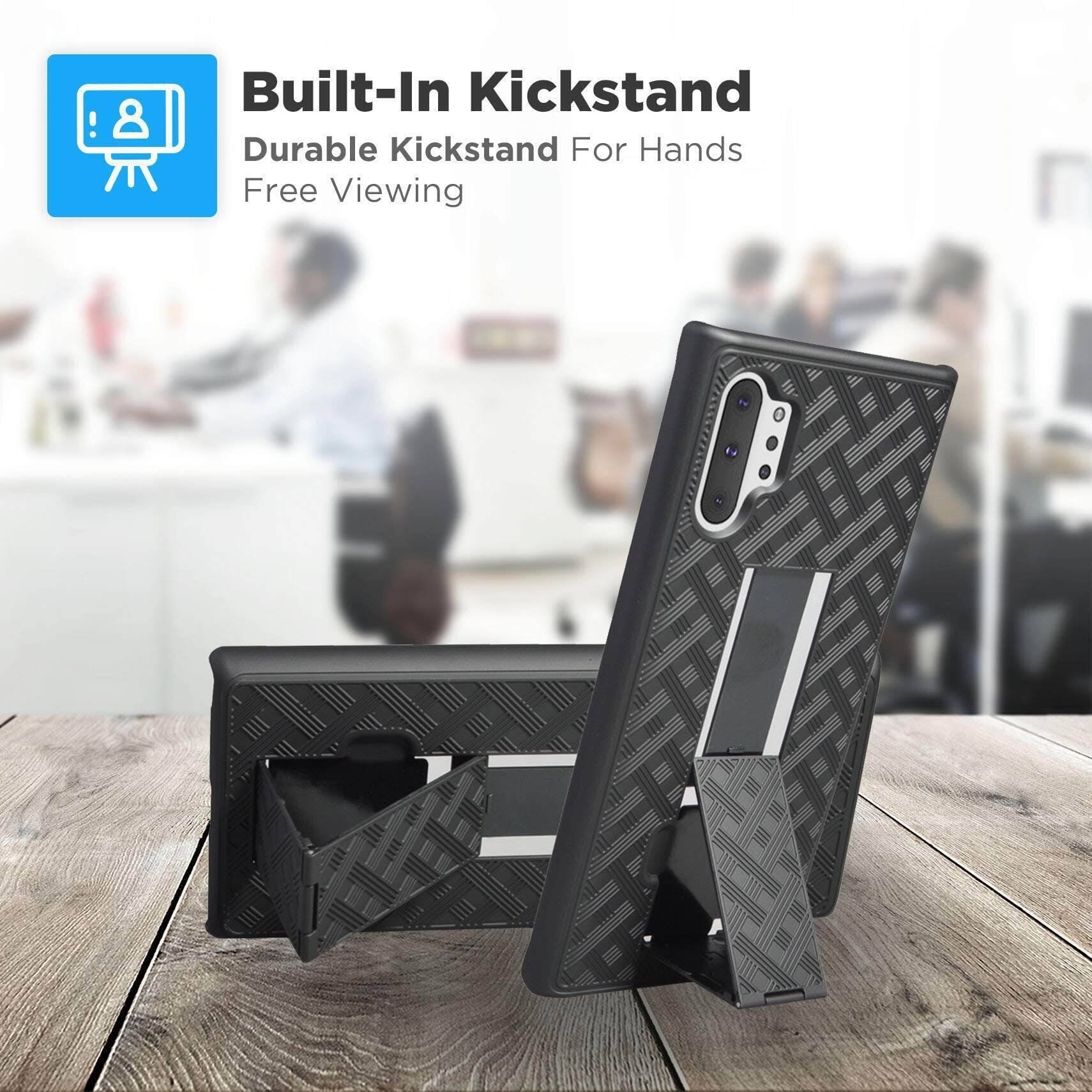 Built-In Kickstand  
Durable Kickstand For Hands Free Viewing