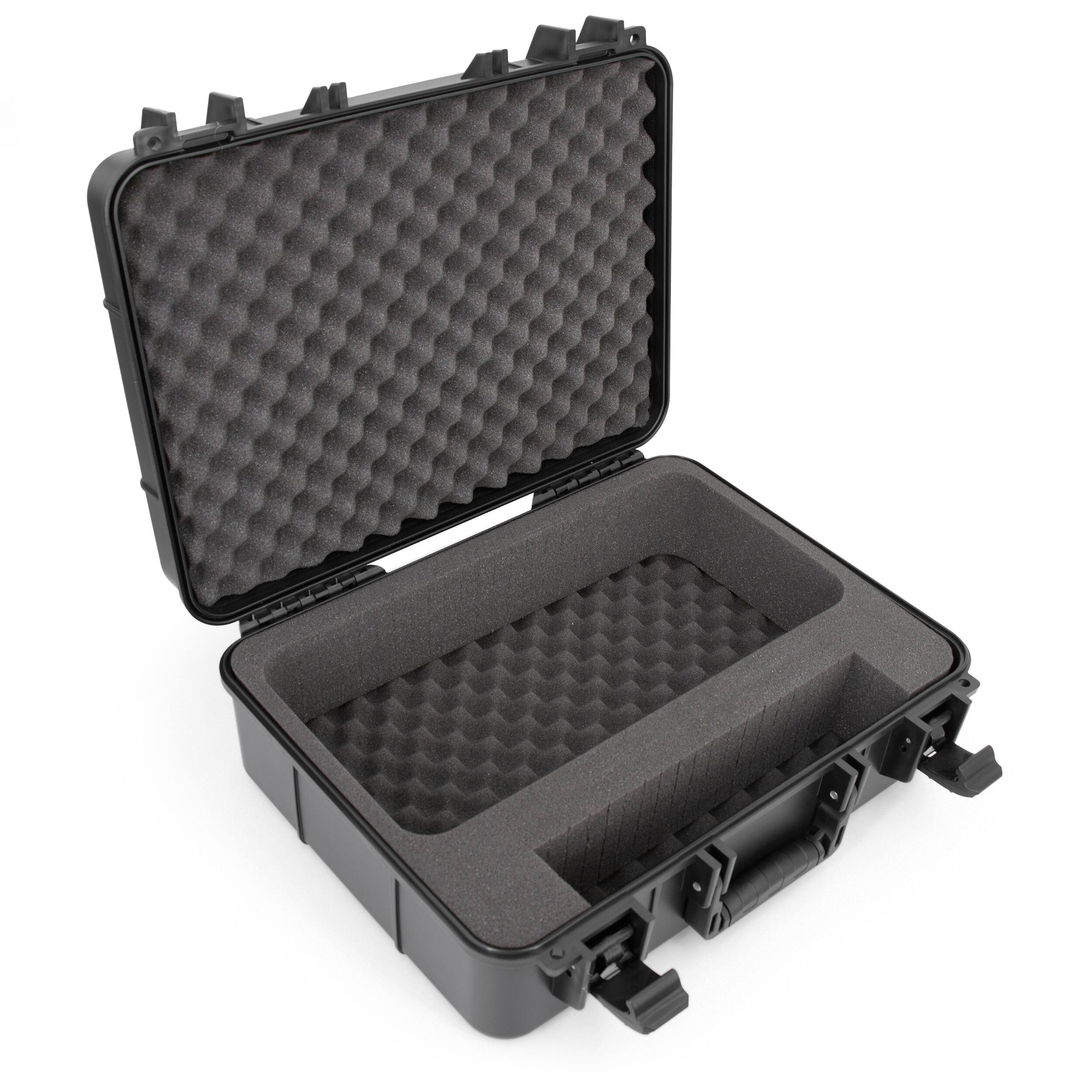 Alt View 1. CASEMATIX - Portable Printer Case Fits Canon PIXMA TR160 and TR150 Wireless Portable Inkjet Printers – Hard Storage Carrying Case.