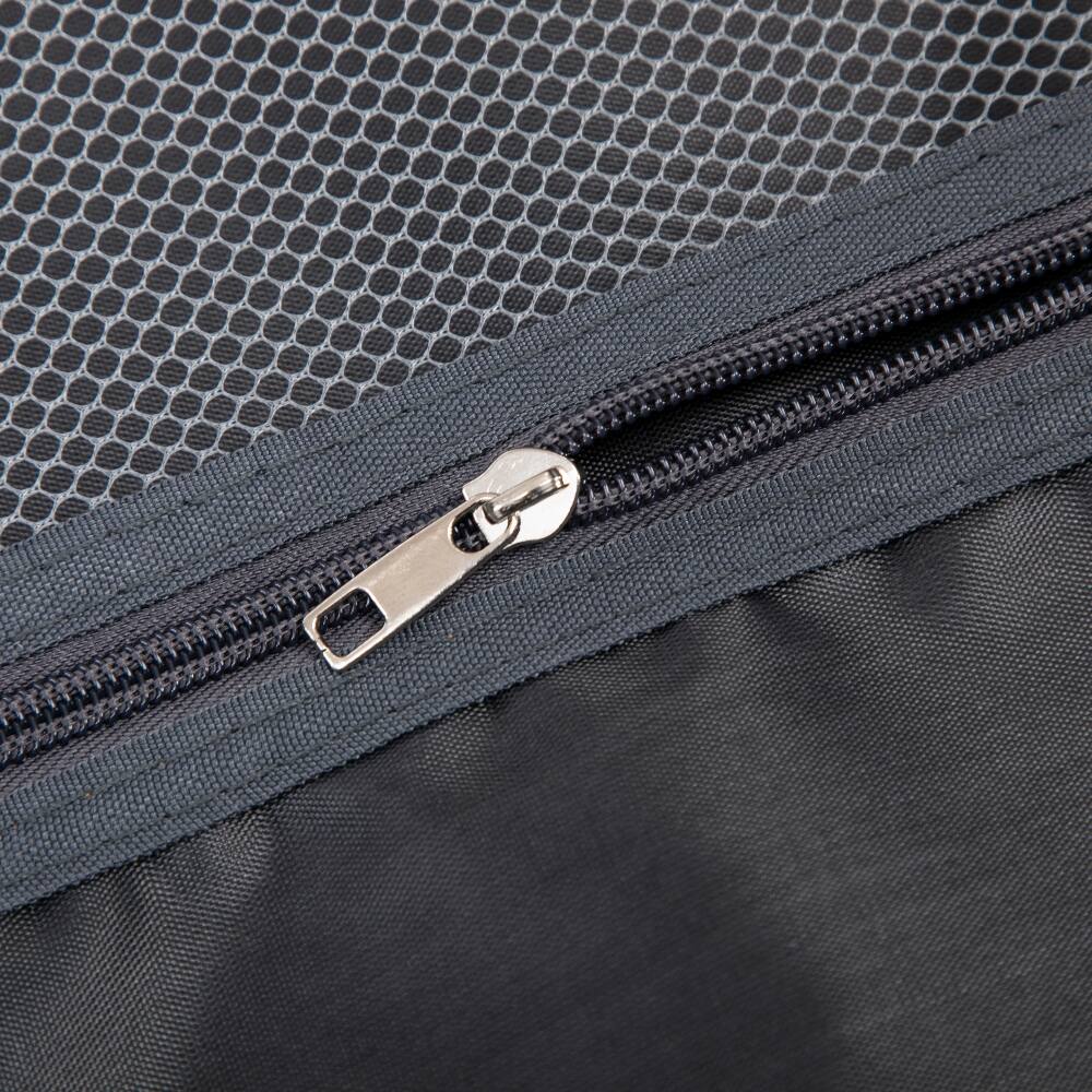 Alt View 6. Ropilly - Ropilly 2 Piece Luggage Set 20" Hard Shell Suitcase with 14 Inch Cosmetic Case Silver - Silver.