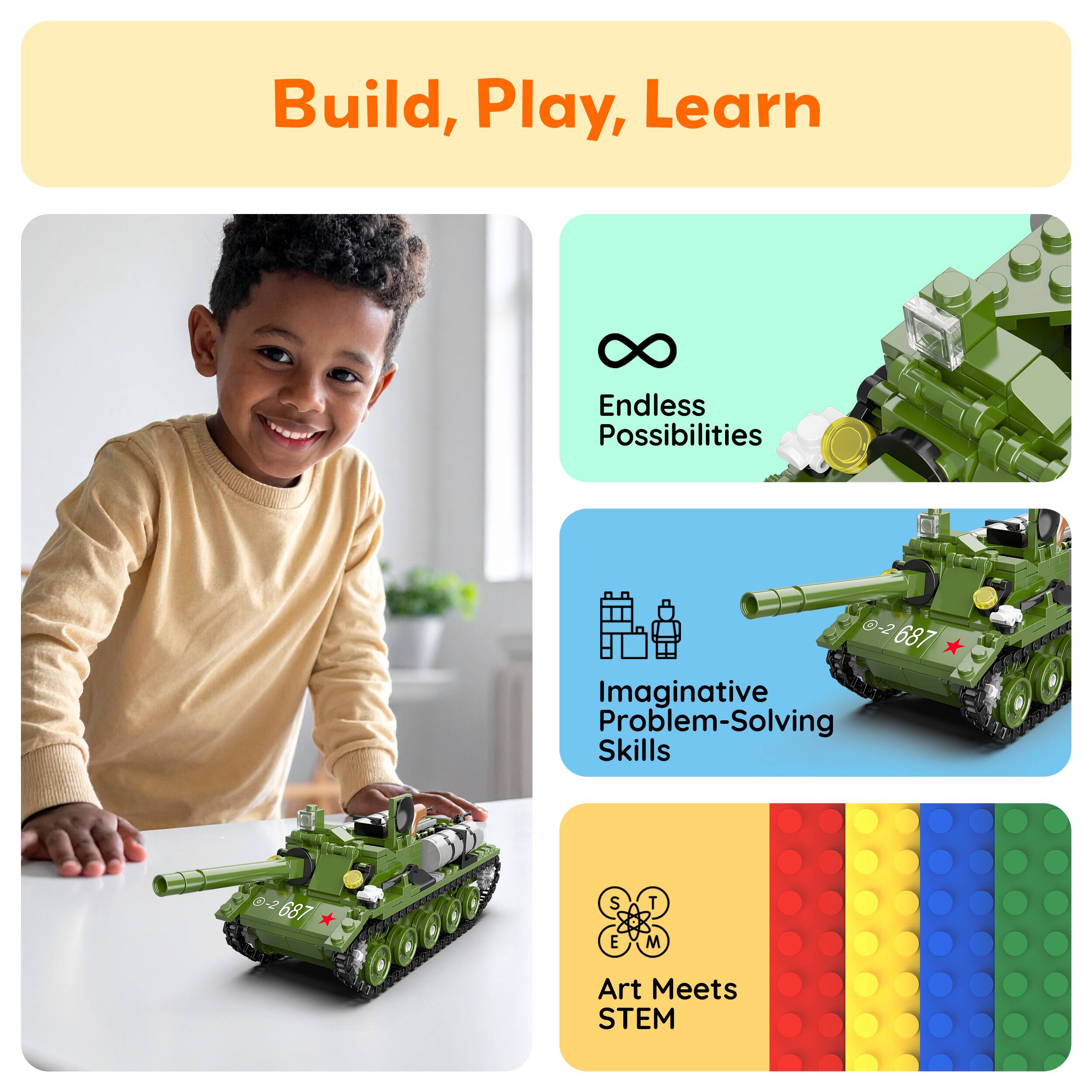 Build, Play, Learn

Endless Possibilities

Imaginative Problem-Solving Skills

Art Meets STEM