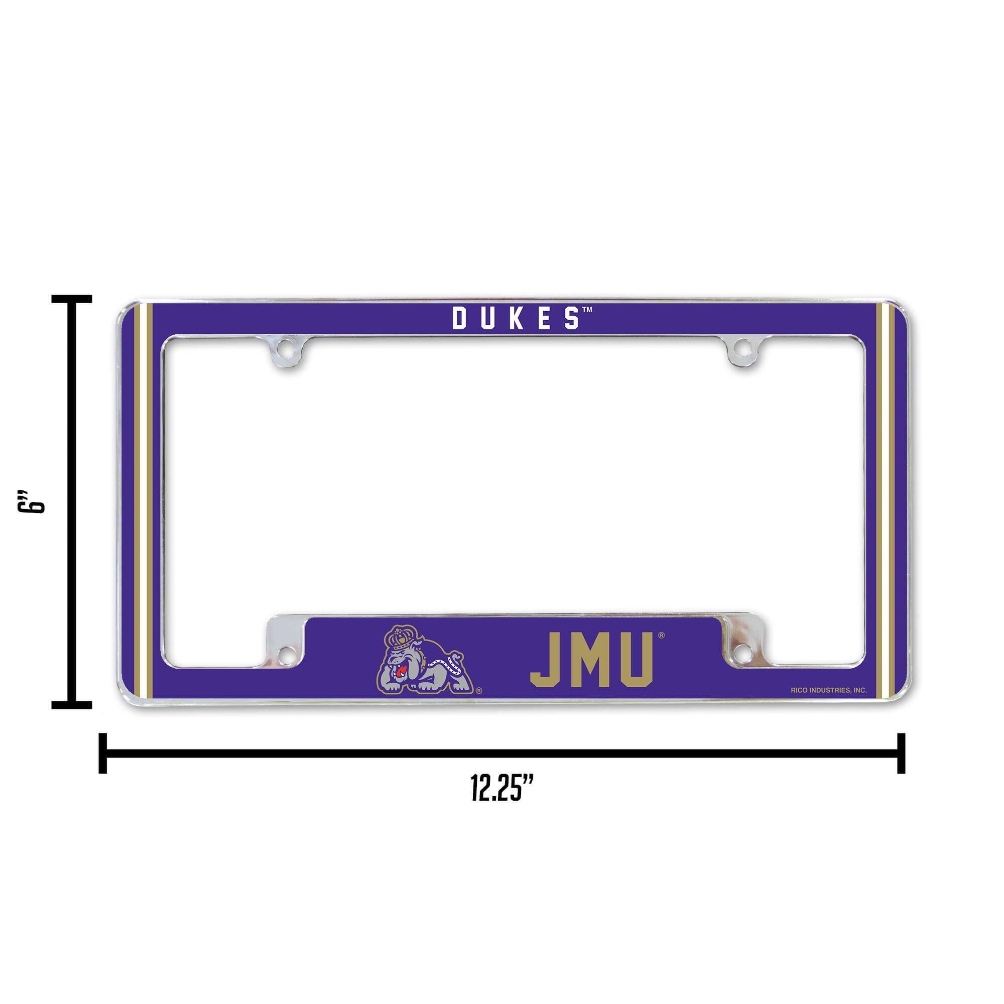 DUKES  
JMU  
12.25"