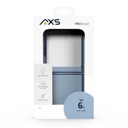 XS PROShield
Shock absorbent
Shock absorbing air pockets
Scratch resistant
For 6 ft
Drop-tested