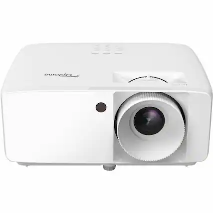 Front. Optoma - Optoma DuraCore ZH400 3D DLP Projector - 16:9 - Desktop, Ceiling Mountable - White - High Dynamic Range (HDR) - 1920 x - White.