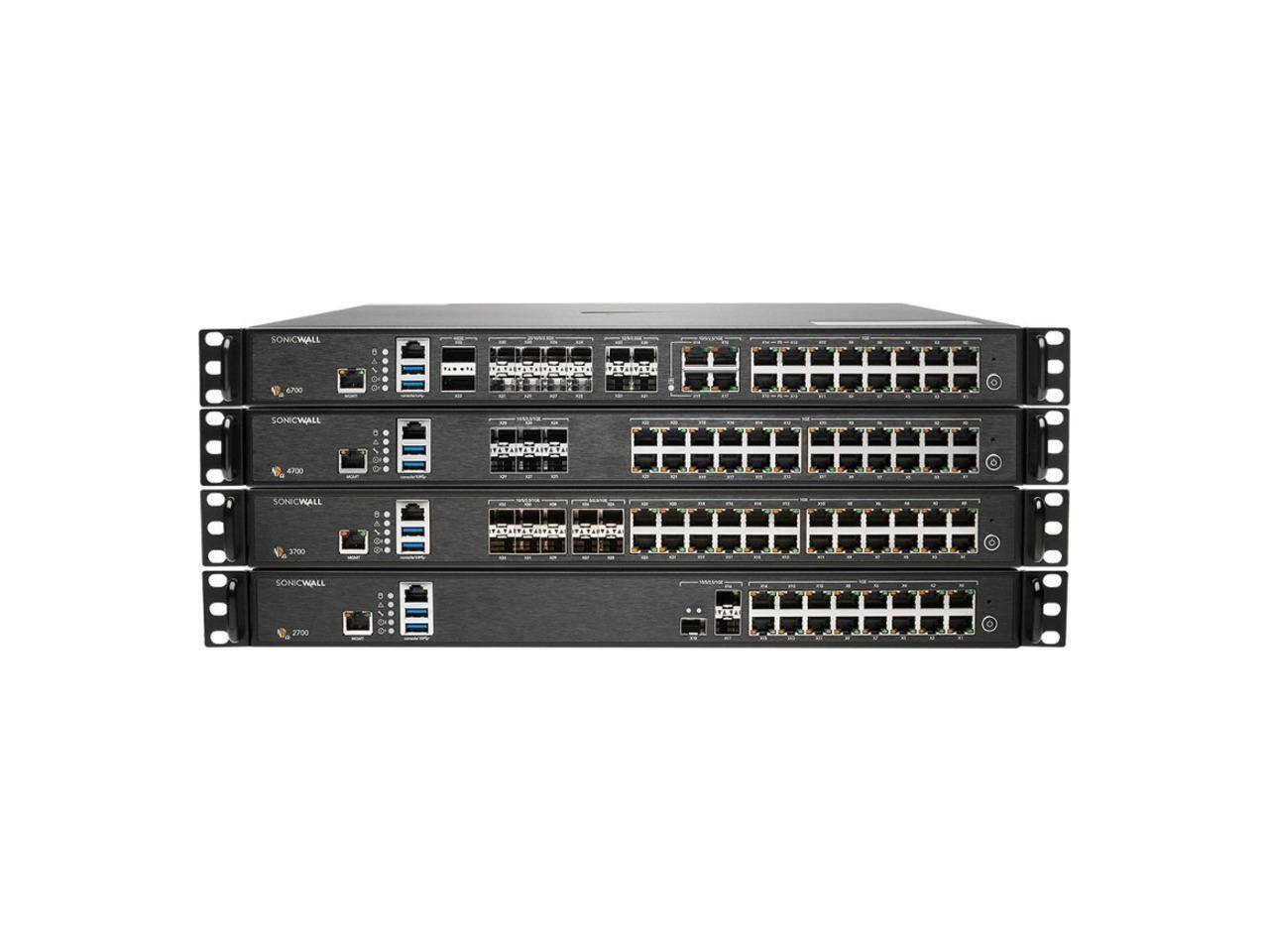 SONICWALL  
6700  
SONICWALL  
4700  
SONICWALL  
3700  
SONICWALL  
2700