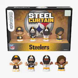 Fisher Price - Little People Collector x NFL - Pittsburgh Steelers 4-Pack - COLLECTABLES