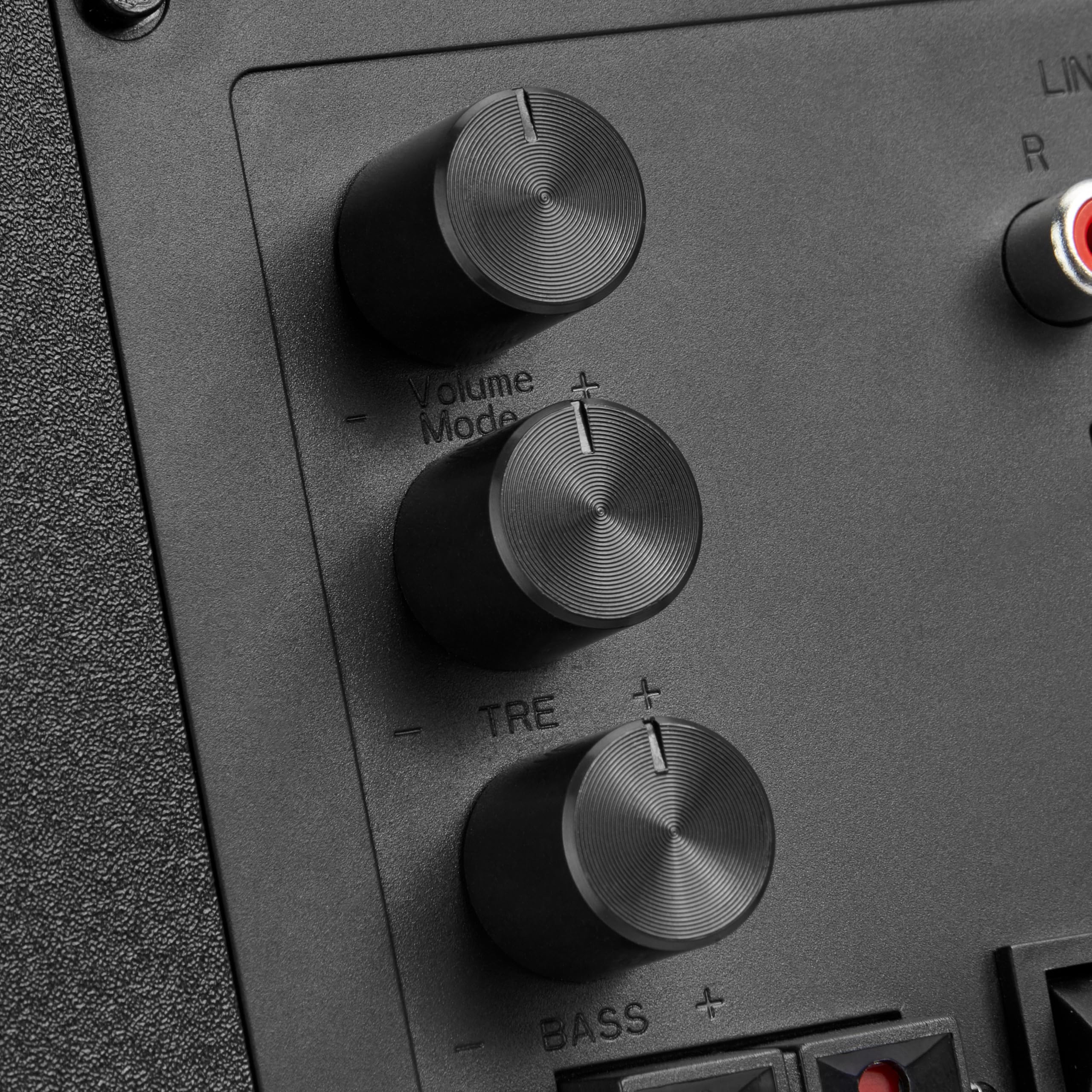 LIN R  
Volume Mode  
TRE  
BASS