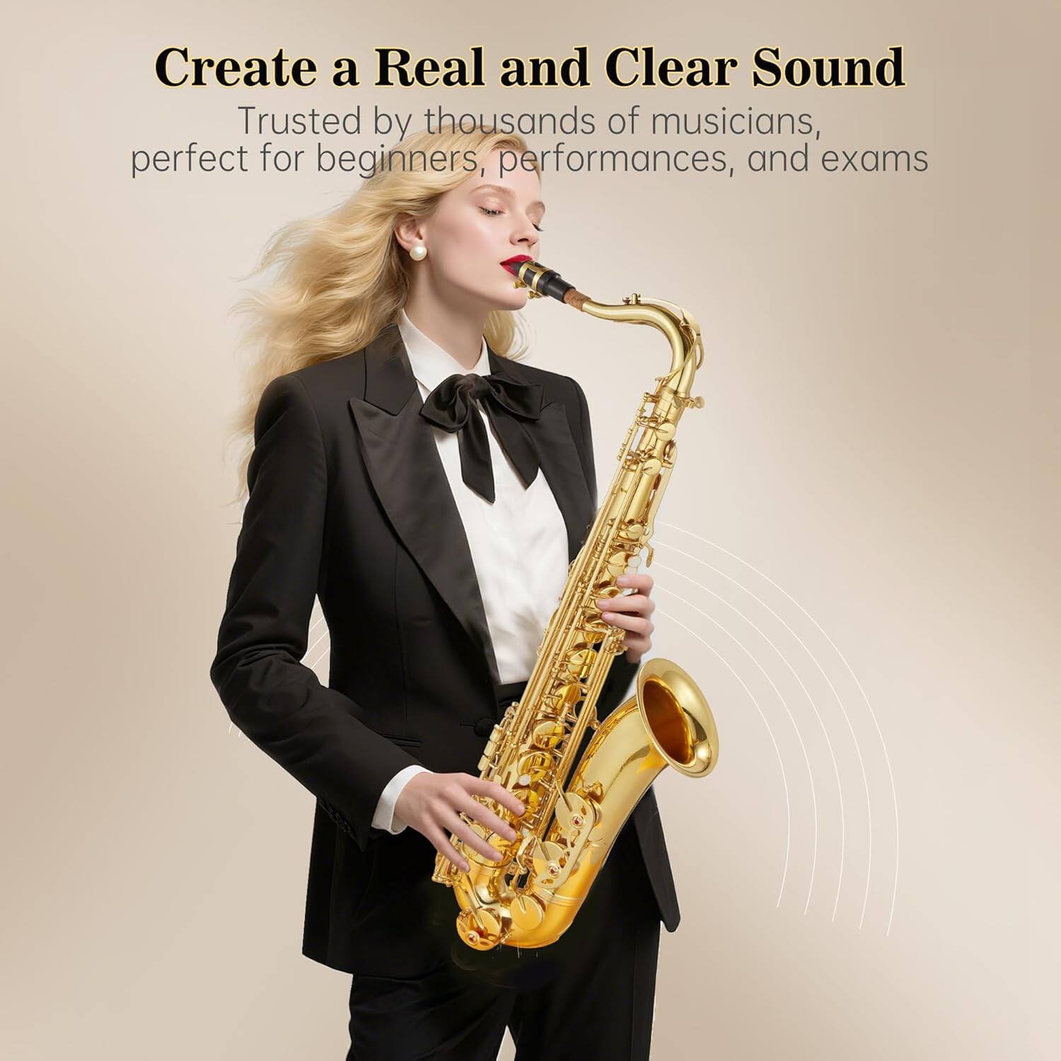 Create a Real and Clear Sound  
Trusted by thousands of musicians, perfect for beginners, performances, and exams