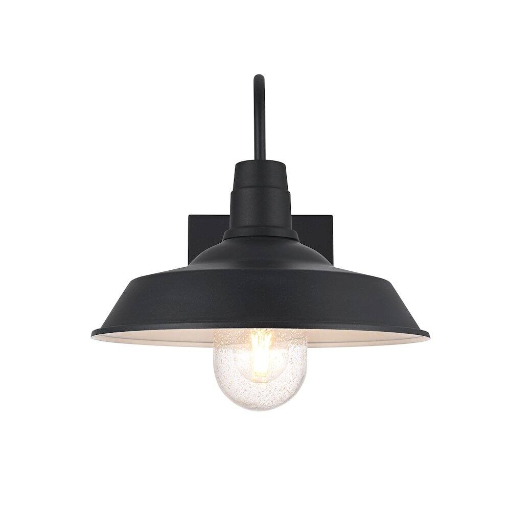 Back. Elegant Lighting - Rayan 14 Inch Outdoor Wall Sconce In Black - Black.