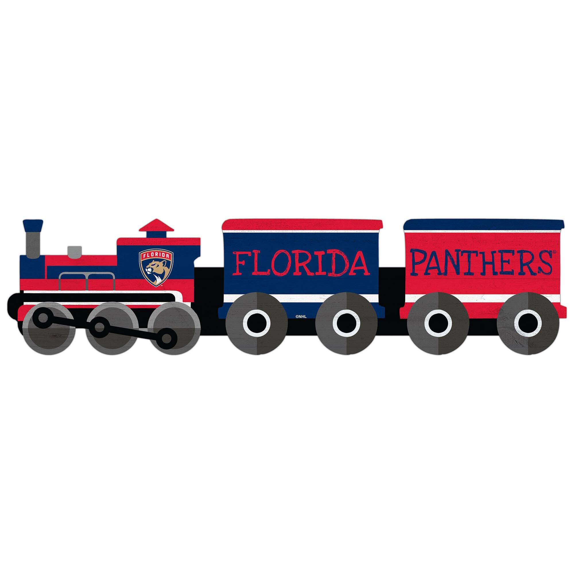 Florida Panthers 6'' x 24'' Train Cutout Sign