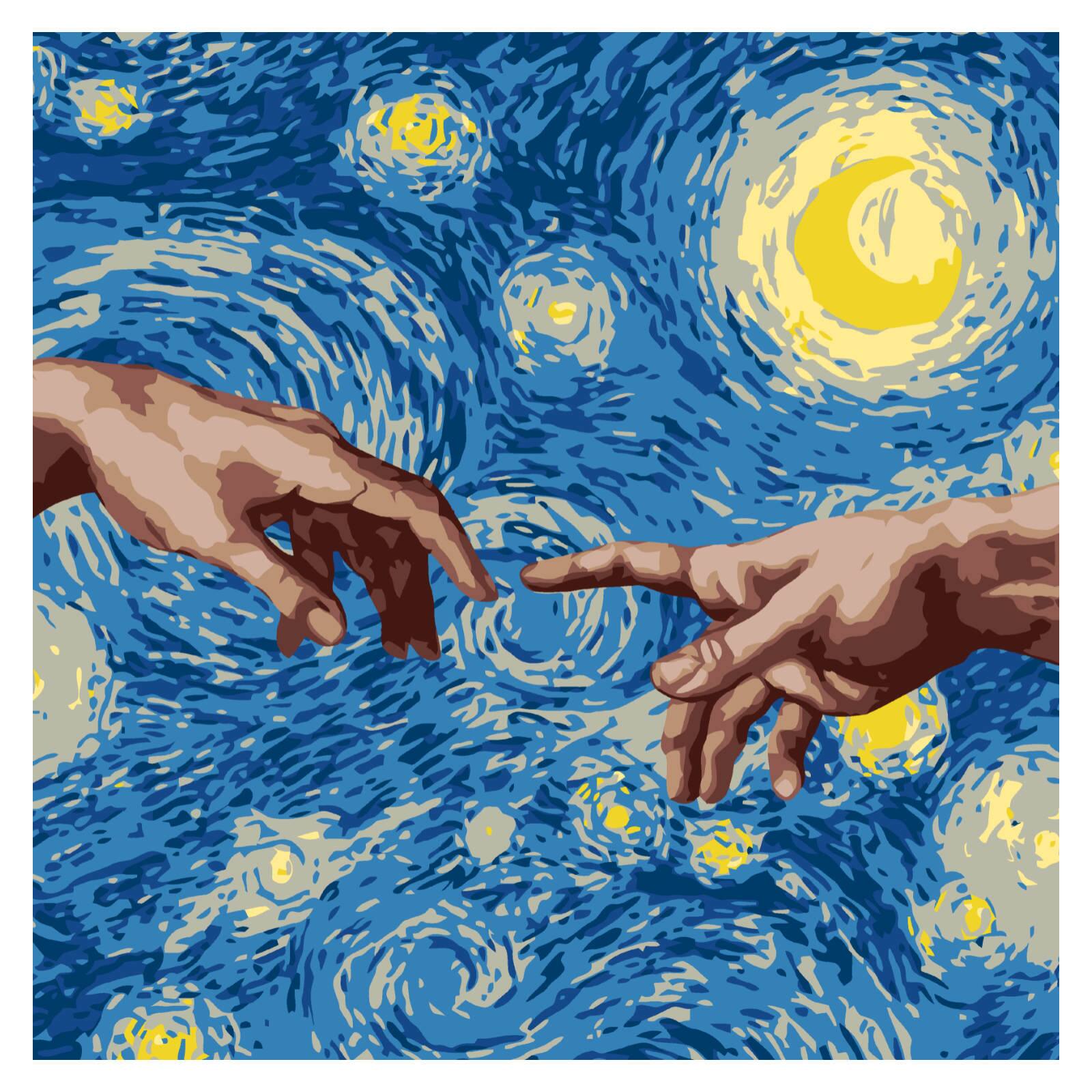 Angle. Artwille - Artwille Paint By Number Kit Art In A Box.