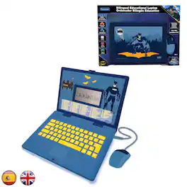 Lexibook - Batman Bilingual Educational Laptop with 124 Activities