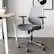 Front. Branch Furniture - Daily Chair – Office Chair with Swivel, Lumbar Support, Adjustable Arms, Sustainable & Comfortable Seating - Slate.