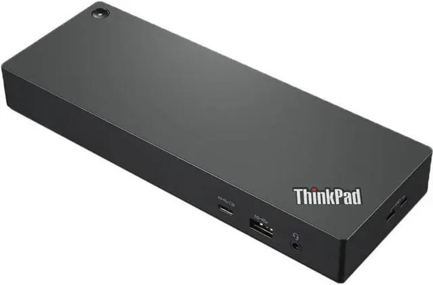 Angle. Lenovo - ZoomSpeed Cable Bundle for Thunderbolt 4 Dock (40B00135US) - Black (Black).
