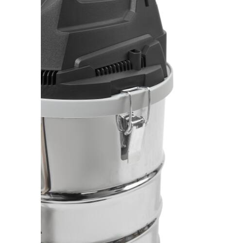 Alt View 8. Dapper Supply - 10 Gallon 40 Peak HP Wet Dry Vacuum Stainless Steel Tank 3 in 1 Portable Shop Vacuum for Garage Workshop - Silver.