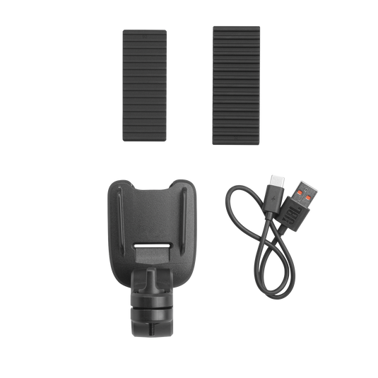 Left. JBL - JBL Wind 3S Slim Handlebar Bluetooth Speaker (Black) - Black.