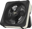 Front. Vornado - Vornado Model 80X High Velocity Box Fan with Kick Stand, Digital Display, Removable Grille, 99 Speeds, 1-12 Hour Timer - Cool Grey.