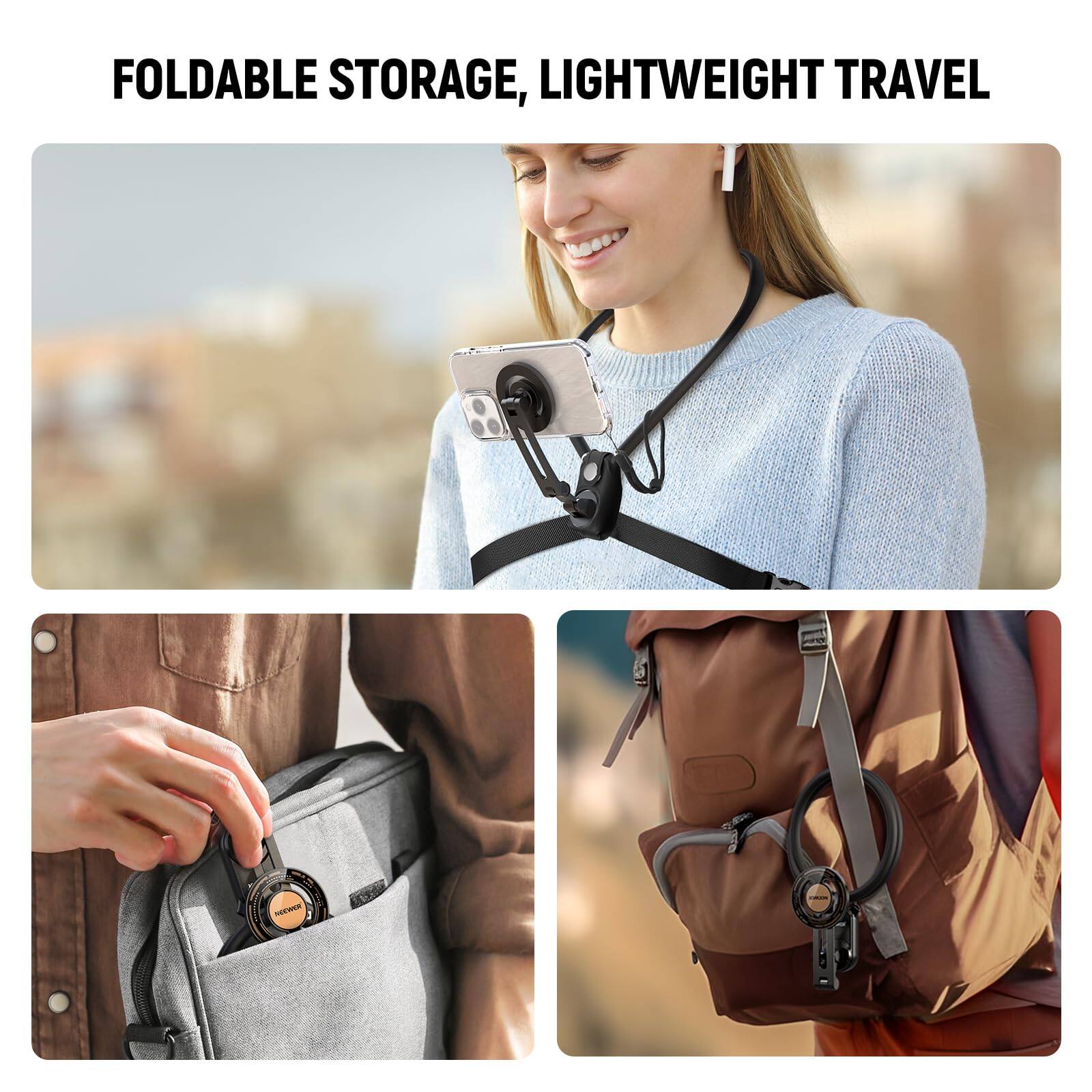 FOLDABLE STORAGE, LIGHTWEIGHT TRAVEL