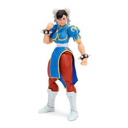 Jada Toys - Street Fighter II Chun Li 6-in Articulated Collectible Action Figure - Multicolor