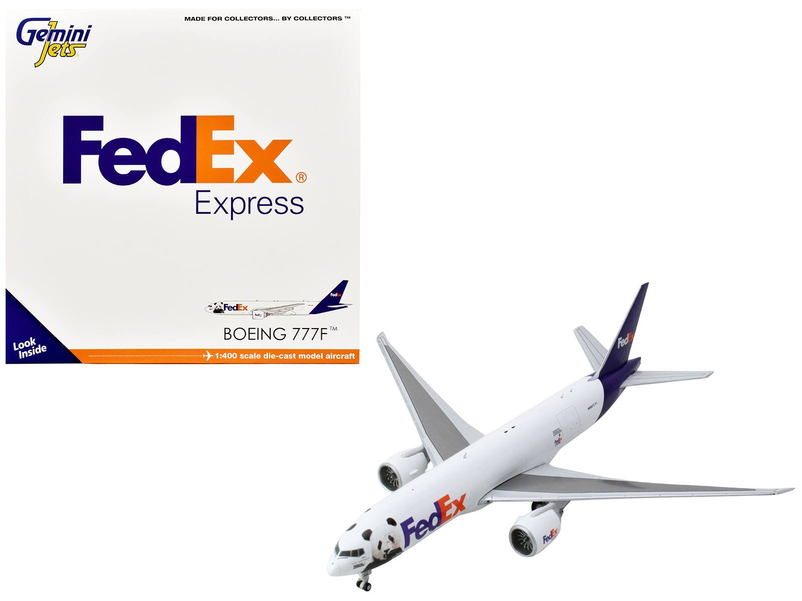 FOR COLLECTORS... BY COLLECTORS™

MADE FOR COLLECTORS... BY COLLECTORS™

Gemini Jets

FedEx Express

BOEING 777F™

1:400 scale die-cast model aircraft

Look Inside