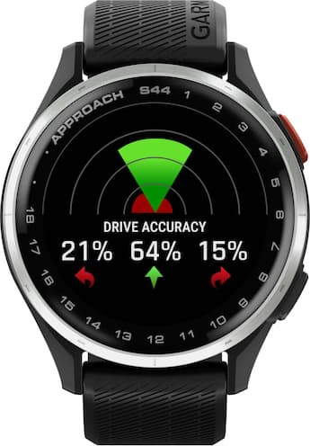 Garmin Approach S44 GPS Smartwatch 43mm Anodized Aluminum Silver Garmin Approach S44 GPS Smartwatch 43mm Anodized Aluminum Silver