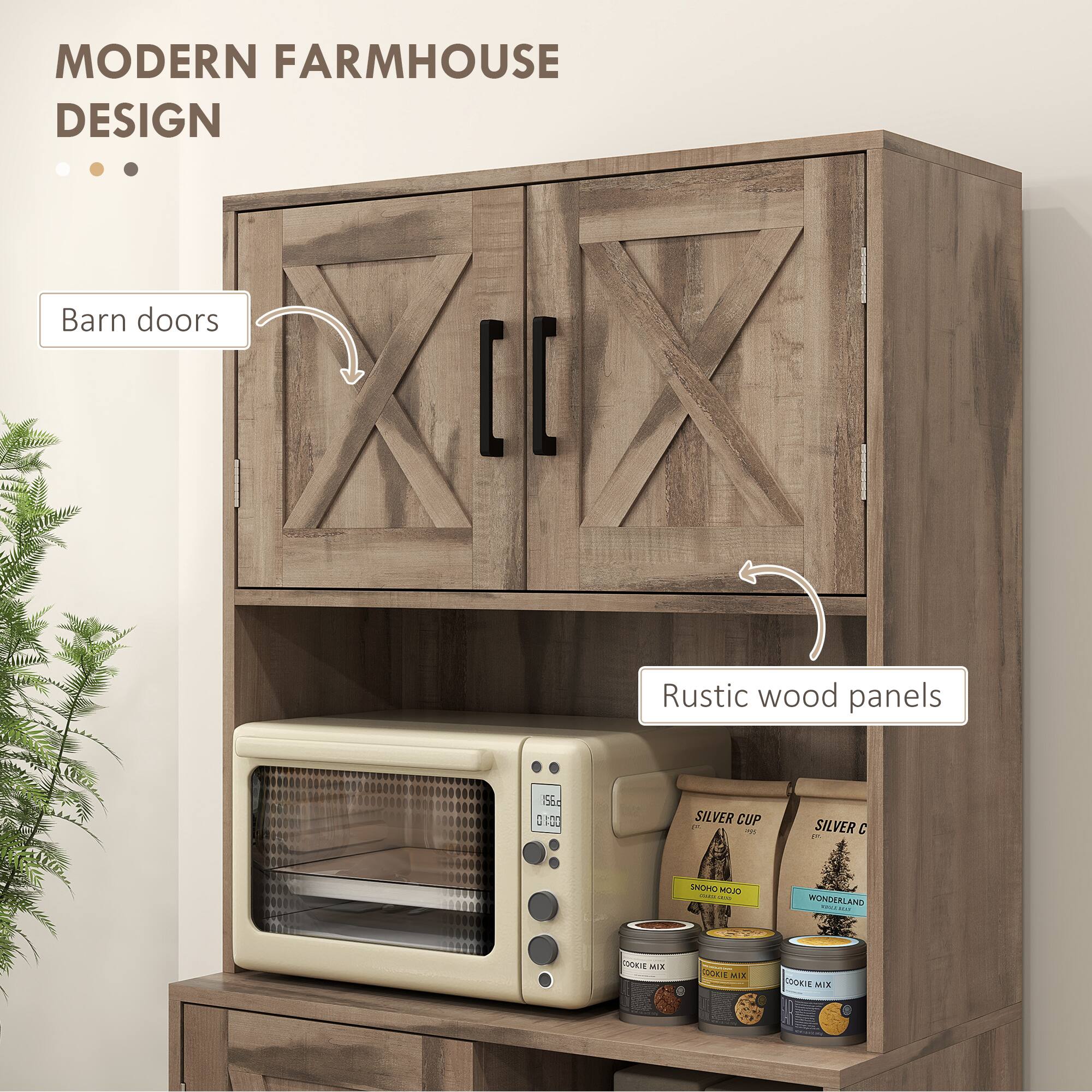 MODERN FARMHOUSE DESIGN

Barn doors

Rustic wood panels

SILVER CUP
SNOW MOJO
WONDERLAND

COOKIE MIX