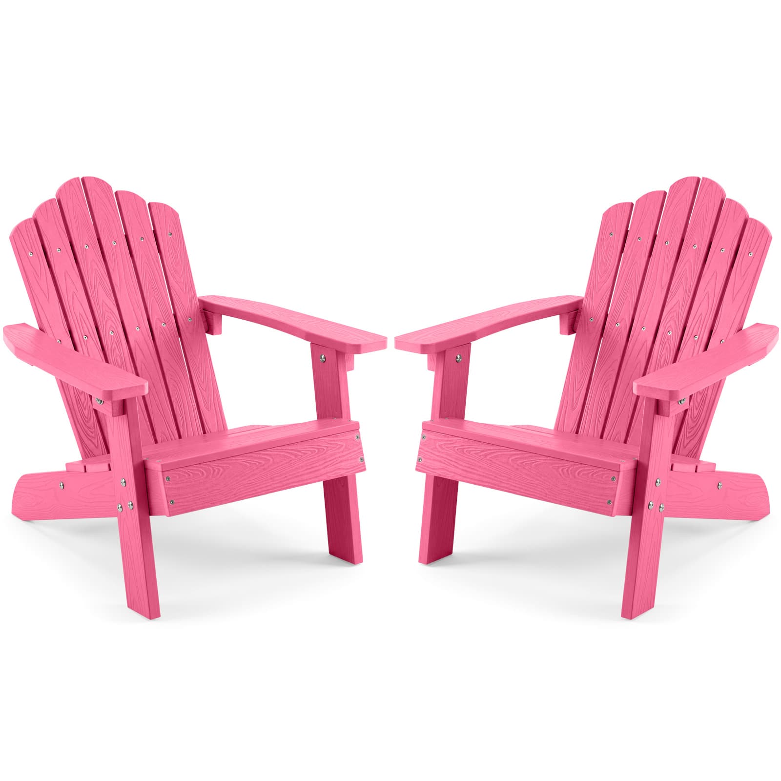 Gymax - Kids Adirondack Chair(s) Outdoor Chair(s) for Kids w/ Tilted High Backrest - Pink price history on PriceWatchPro