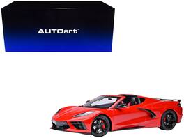 2020 Chevrolet Corvette C8 Stingray Torch 1/18 Model Car by Autoart - Red