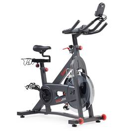 Sunny Health & Fitness - Smart Pro Belt Drive Indoor Cycling Exercise Bike - Dark Gray