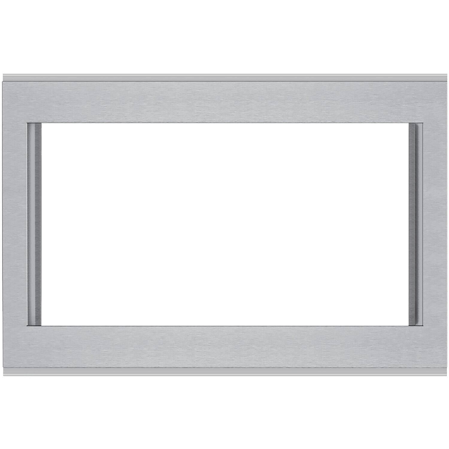 Sharp - 30 in. Built-In Microwave Trim Kit for SMC2266HS - Silver