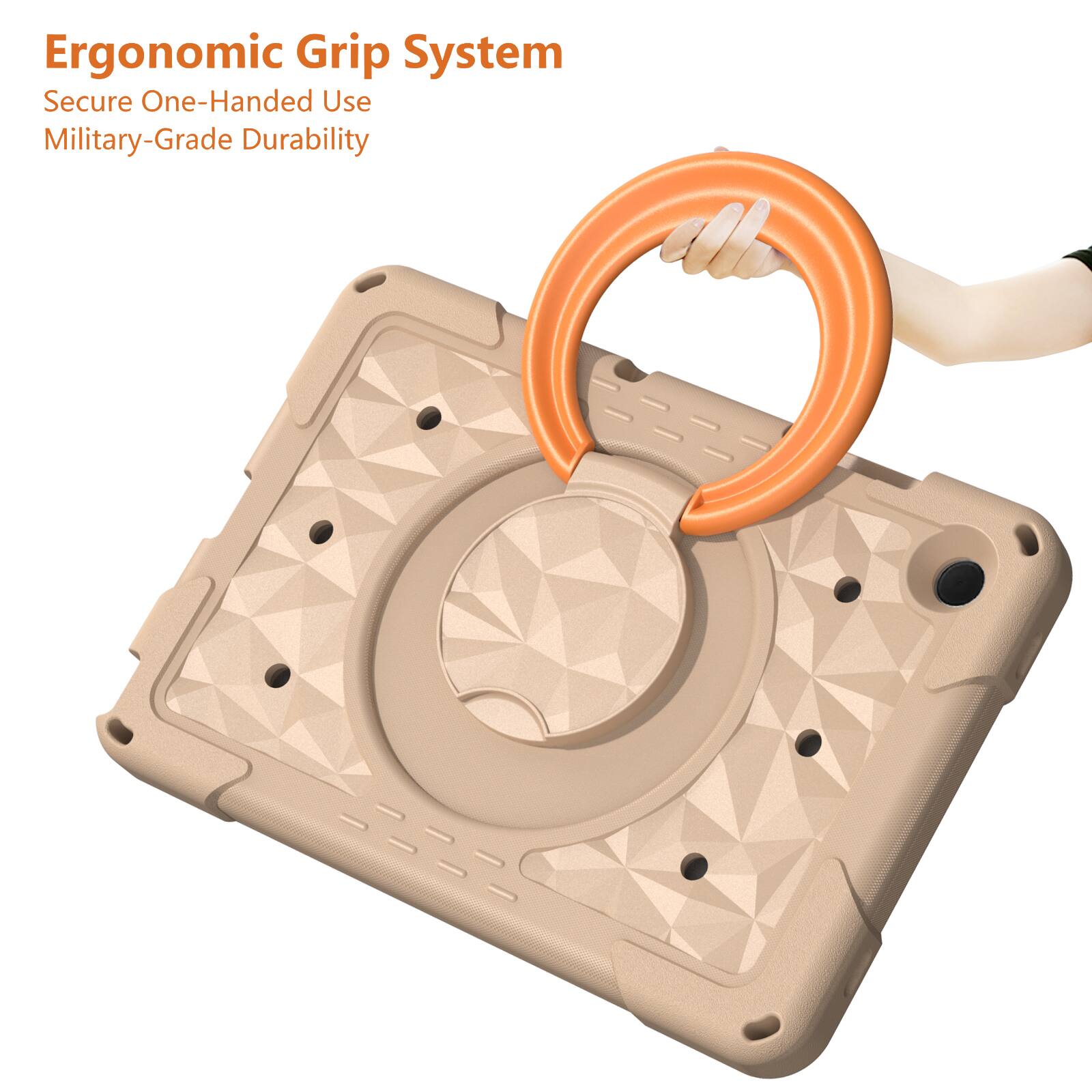 Ergonomic Grip System  
Secure One-Handed Use  
Military-Grade Durability