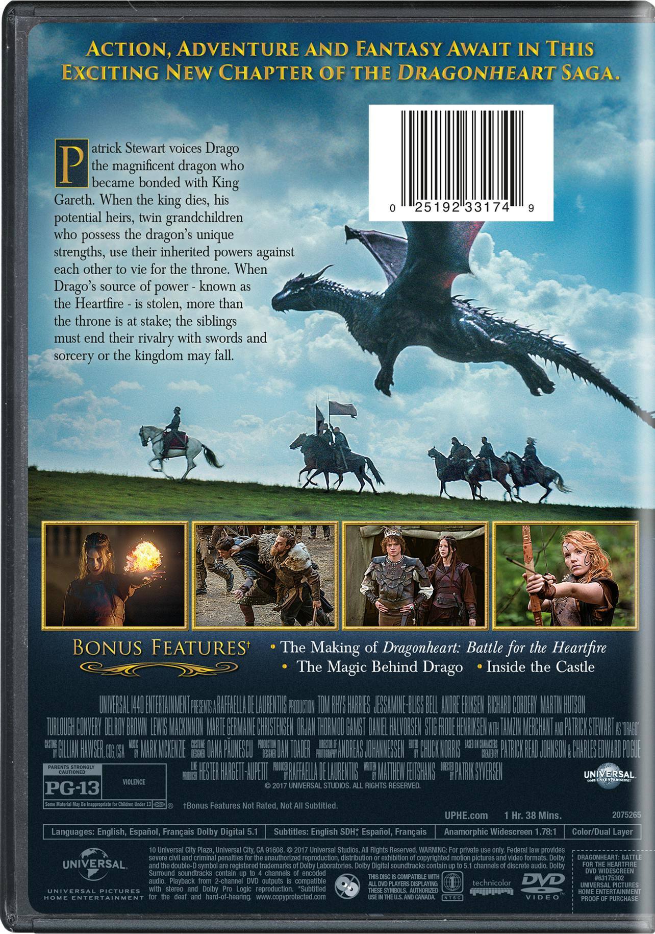 Angle. Dragonheart - Battle for the Heartfire [DVD].