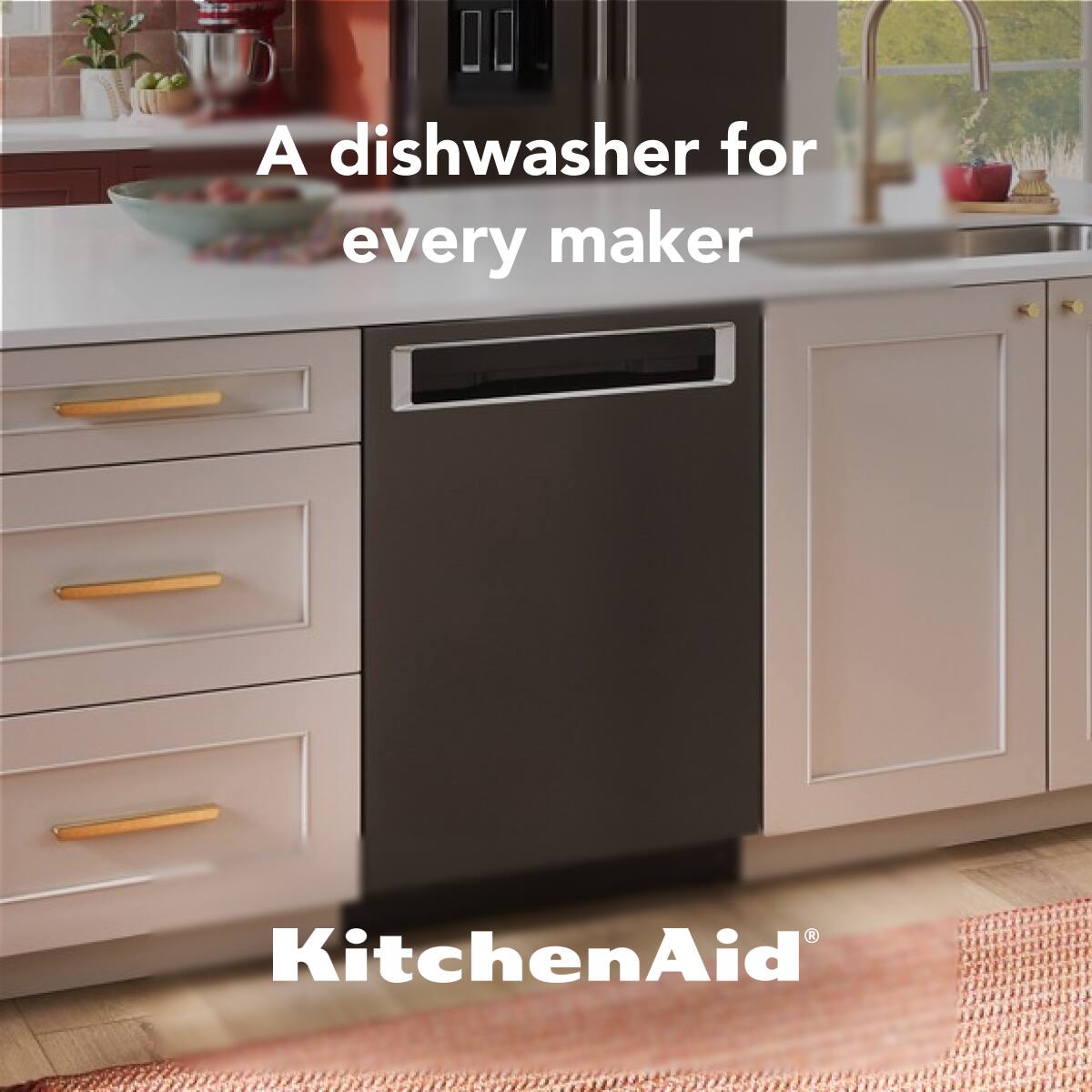 A dishwasher for every maker

KitchenAid