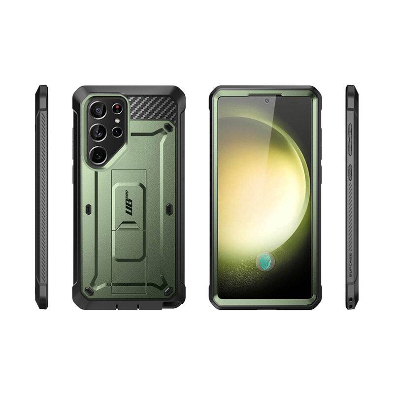 Alt View 5. SUPCASE - Galaxy S24 Ultra Unicorn Beetle PRO Rugged Case - Green.