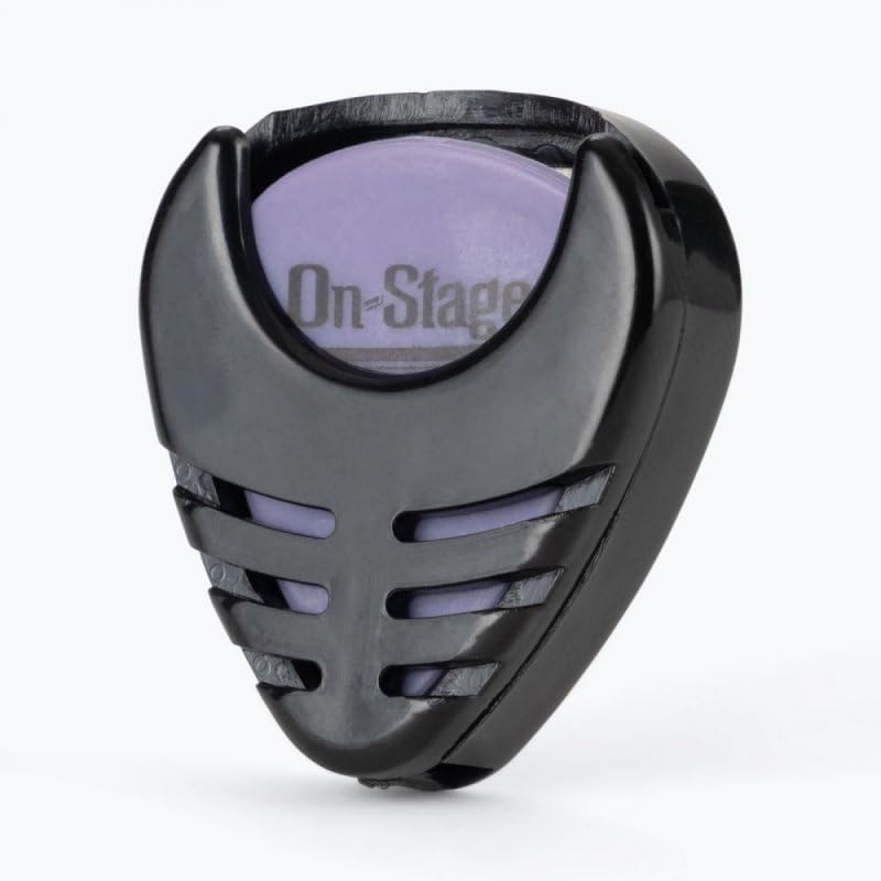 Alt View 6. On Stage Stands - On-Stage Gear Jar of 100 Pick Holders (GSAPK6500) - Black.