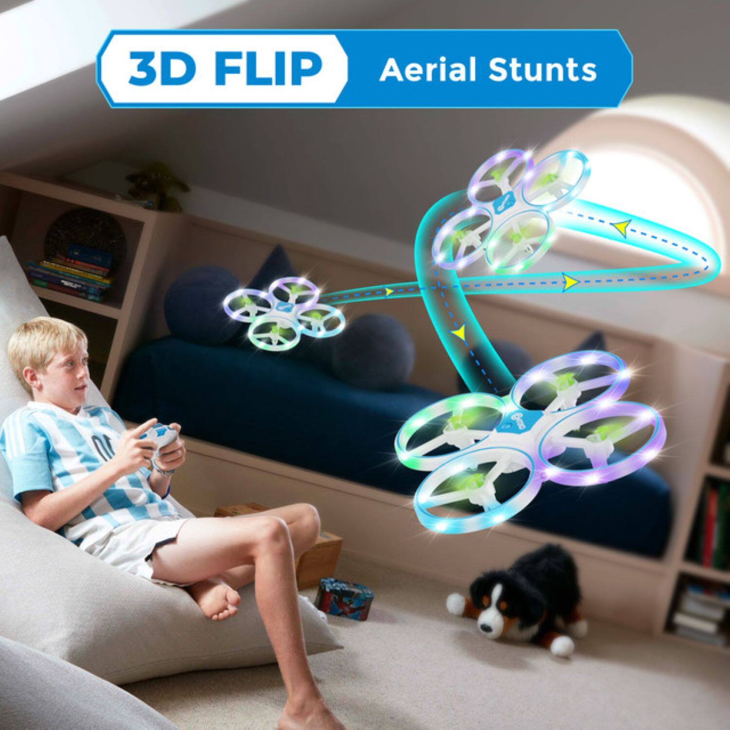 3D Flip Aerial Stunts