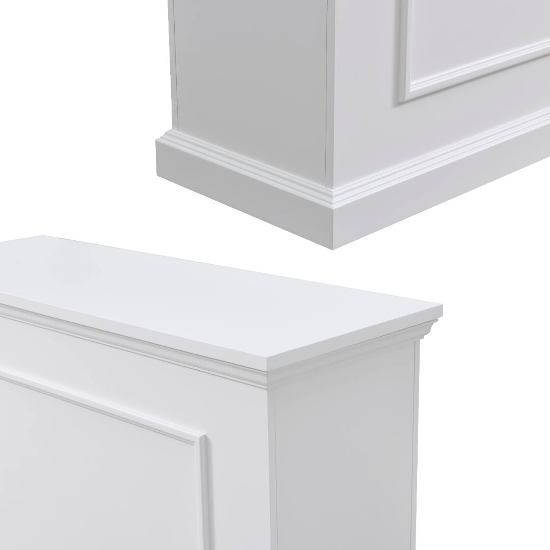 Alt View 9. Touchstone Home Products - The Elevate by Touchstone - Smart Motorized TV Lift Cabinet for Flat Screen TVs up to 50 Inches - White.