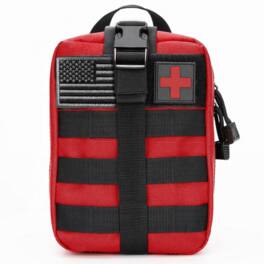 XGear Tactical - Small Tactical First Aid Bag IFAK Pouch - Red