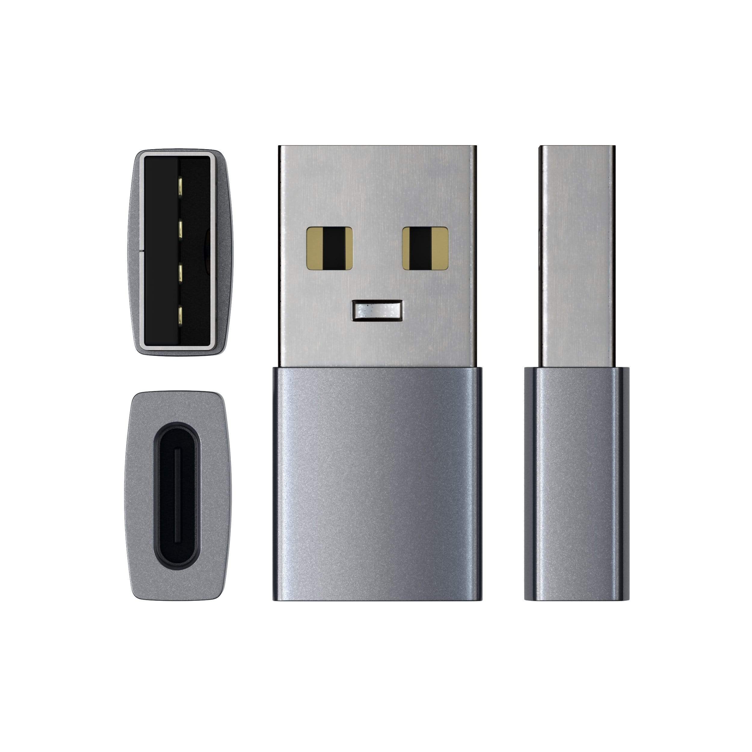 Satechi USB A to USB C Adapter High Speed Data Transfer & Power