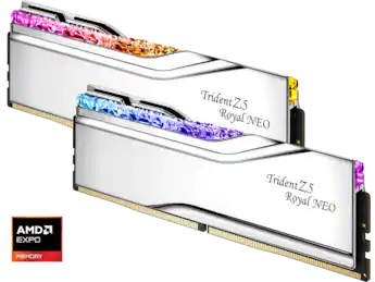 G.SKILL Trident Z5 Royal 96GB (2x48GB) DDR5 6000 Desktop RAM F5 G.SKILL Trident Z5 Royal 96GB (2x48GB) DDR5 6000 Desktop RAM F5