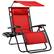 Front. Best Choice Products - Best Choice Products Folding Zero Gravity Recliner Patio Lounge Chair w/ Canopy Shade, Headrest, Tray - Crimson Red - Crimson Red.