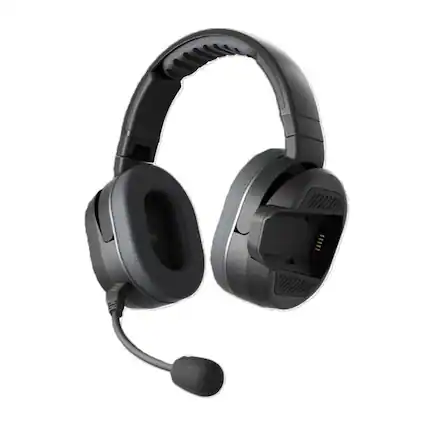 Front. Cardo Systems - Packtalk Edgephones for Motorcycle - Black.