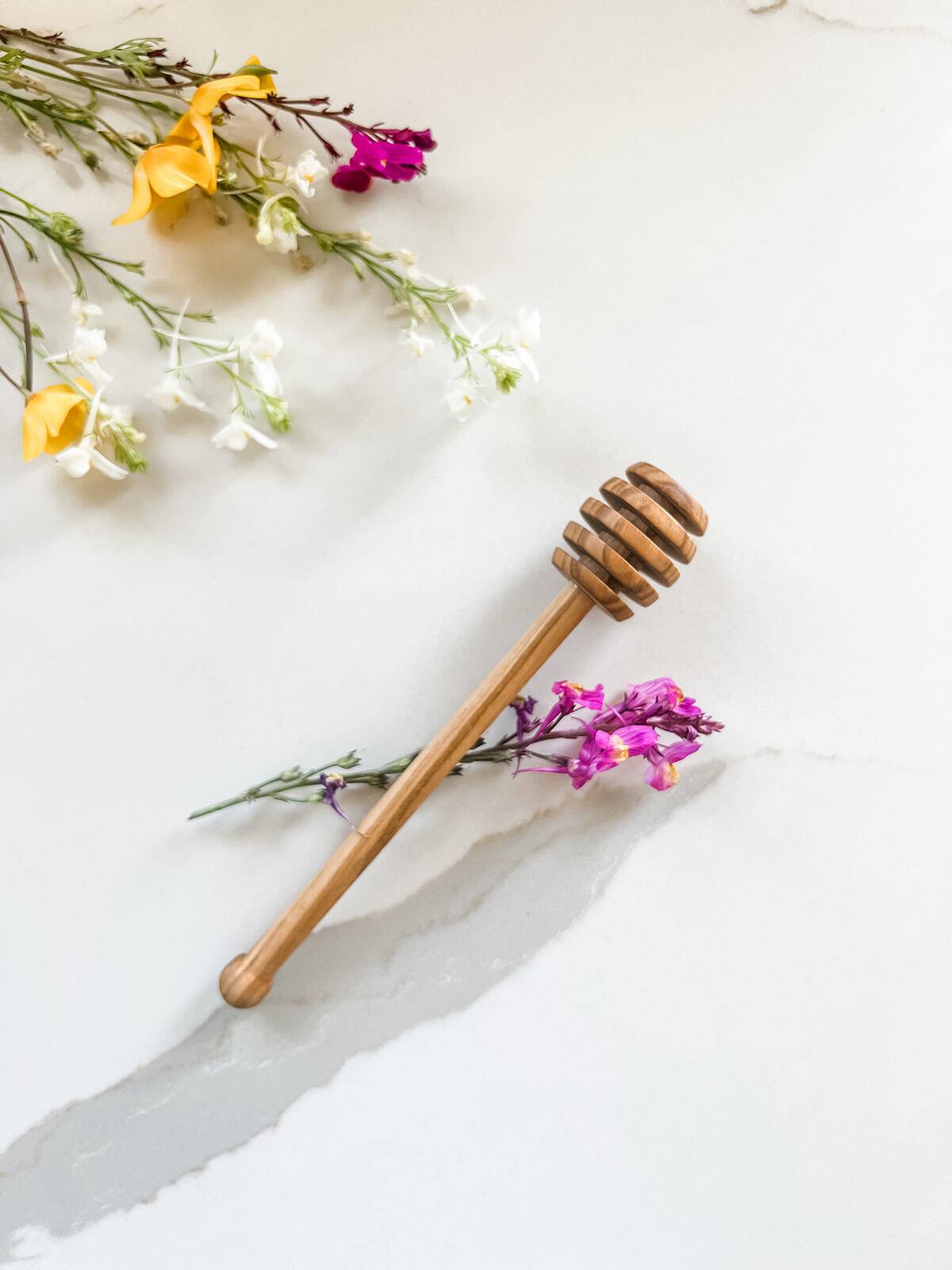 Alt View 1. Kuchenprofi - Cilio Toscana Olivewood Honey Dipper, 6.8-Inch - Brown.