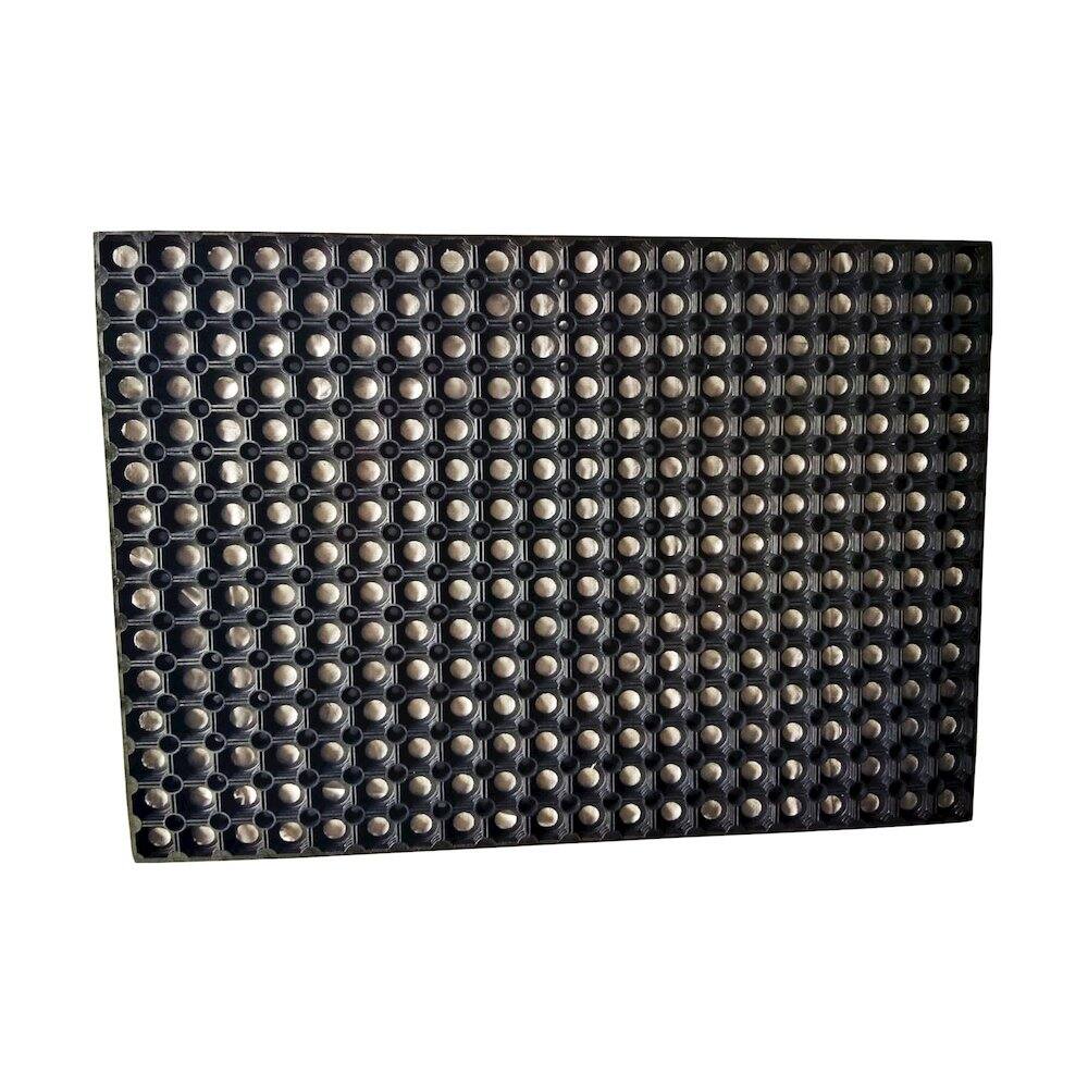 Alt View 3. Floortex - Doortex® Open-Top Black Anti-Fatigue Mat - 36" x 60" - Black.