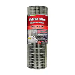 YardGard - 14 Gauge Galvanized Welded Wire Fence for Lawn and Plant Care Products - Silver