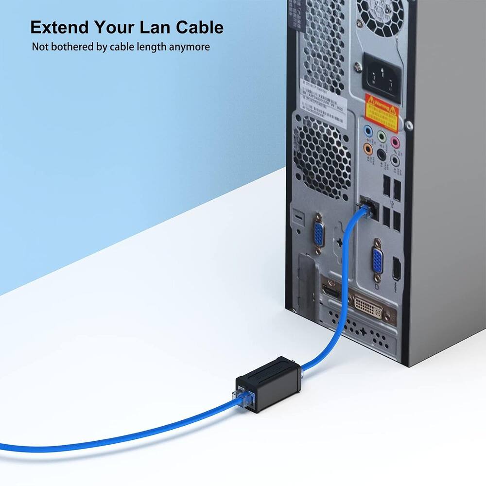 Extend Your Lan Cable  
Not bothered by cable length anymore
